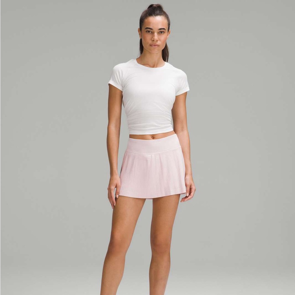 Lululemon Pleat to Street Skirt Mid-Rise